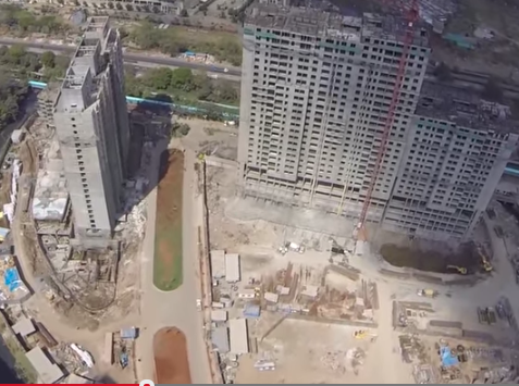 Fly Through Over Real Estate Project – Aerial Video