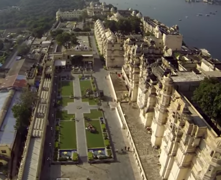 Aerial Video – Ashwa Poojan 2013 at City Palace Udaipur