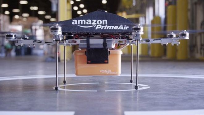 Amazon details drone delivery plans