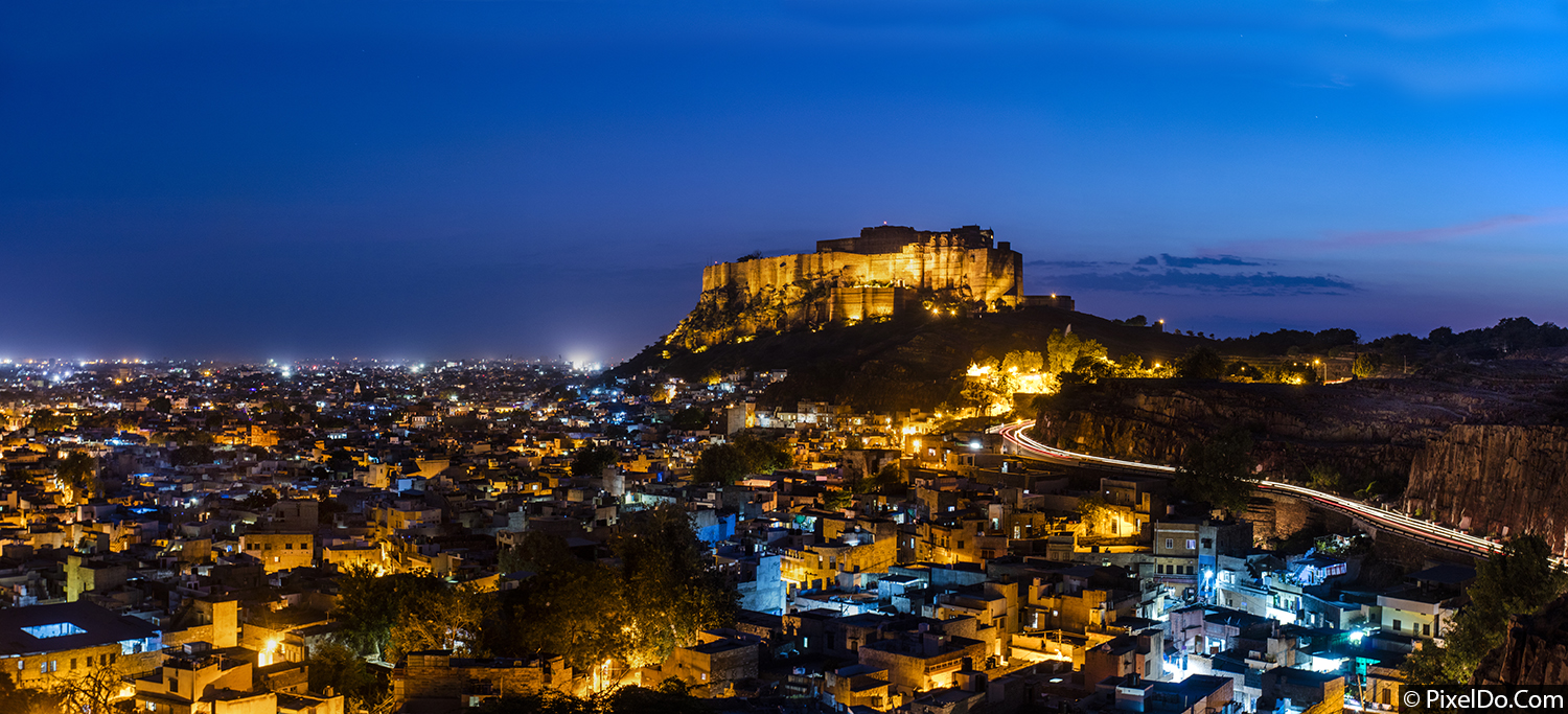 Drone Footage of Mehrangarh Fort Jodhpur