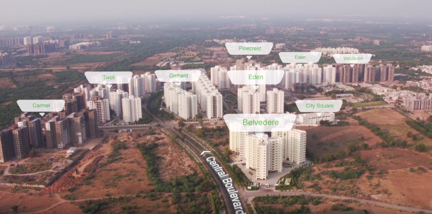 Aerial Drone Video Tour Of Godrej Garden City Ahmedabad